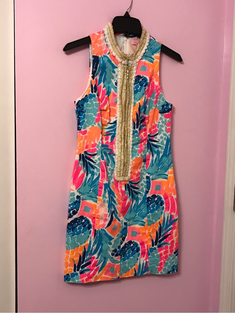 Lilly Pulitzer Alexa shift in Goombay Smashed Size 2